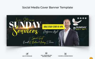 Church Speech Facebook Cover Banner Design-004