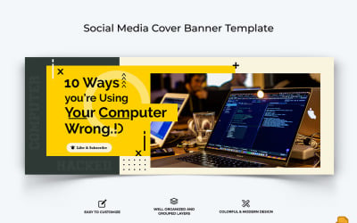 Computer Tricks and Hacking Facebook Cover Banner Design-013