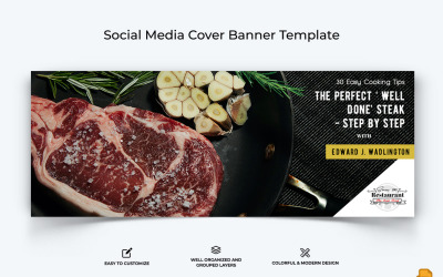 Design de Banner de Capa do Facebook de Alimentos e Restaurantes-029