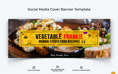 Diseño de banner de portada de Facebook de comida y restaurante-001