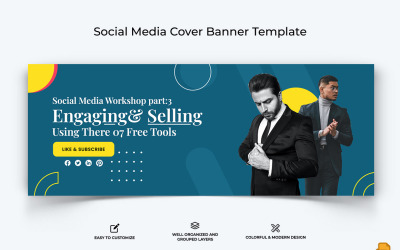 Social Media Workshop Facebook Cover Banner Design-017