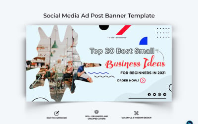 Business Service Facebook Ad Banner Design Template-04