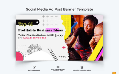 Business Service Facebook Ad Banner Design-016