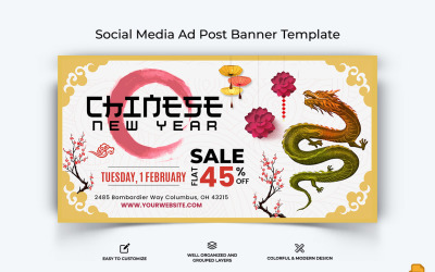 Çin Yeni Yılı Facebook Reklam Banner Tasarımı-010