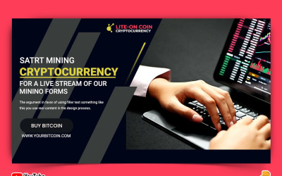Cryptocurrency YouTube Thumbnail Design -004