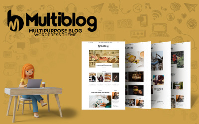 Multiblog – Tema multipropósito de WordPress para blogs