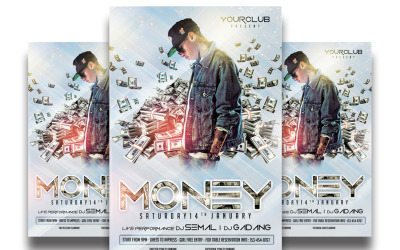 Money Party Flyer Mall #5