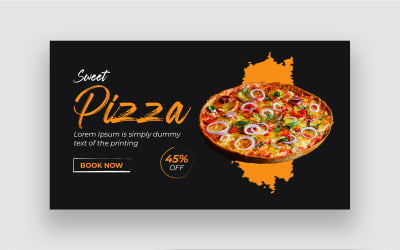 Delicious Pizza  Food Thumbnail