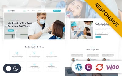 Dentrole – Fogorvos, fogászati klinika és Medical Elementor WordPress reszponzív téma