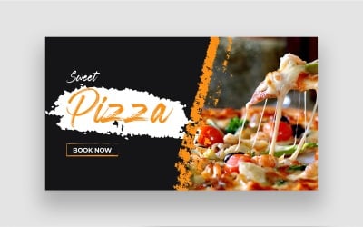 Heerlijke pizza eten YouTube-thumbnail