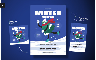 Ulotka festiwalu Winter Bash