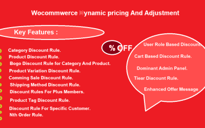 Preços e ajustes dinâmicos do Woocommerce