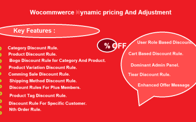 Tarification et ajustement dynamiques de Woocommerce