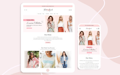 Tema di moda Shopify pulito minimo | Negozio di abbigliamento moderno | Temi Shopify per l'abbigliamento | Sistema operativo 2.0