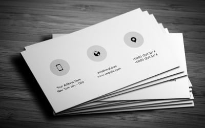 Free Minimal Business Card Template