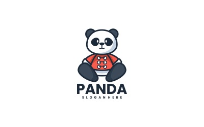 Panda-Cartoon-Logo-Stil 2