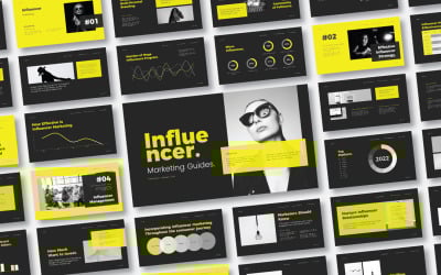 Influencer Marketing Guide Presentation Template