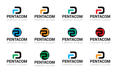 Logo aziendale P Lettera Template_V_002