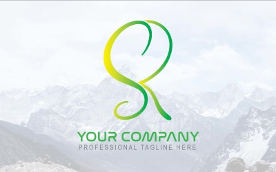 Design del logo della lettera SR professionale: identità del marchio