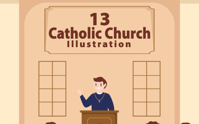 13 Ілюстрація католицької церкви