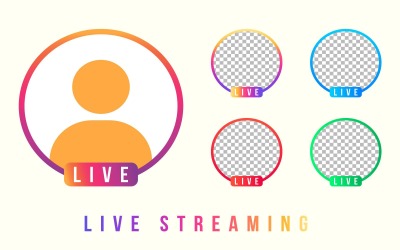 Live Social Media Ikon Avatar Ram