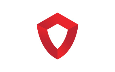 Shield logo template design. vector shield  icon V15