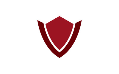 Shield logo template design. vector shield  icon V9