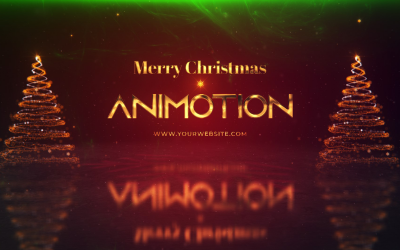 New Merry Christmas Logo After Effects Template