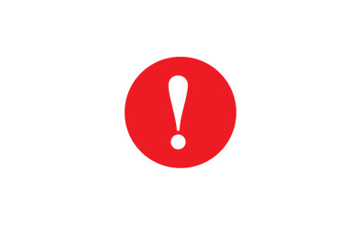 Plantilla de diseño de ilustración vectorial de peligro de advertencia V3