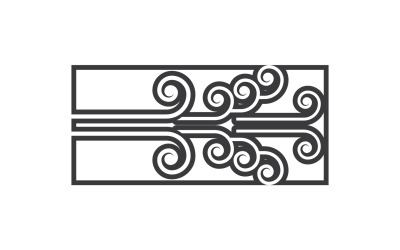 Wind Vector  Design Illustration Template  V14