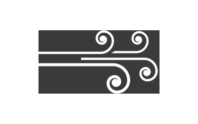 Wind Vector  Design Illustration Template  V8