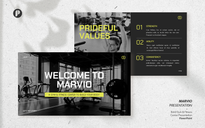Marvio – pierced lemon bold gym &amp;amp; fitness center presentation