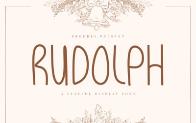 Rudolph - Lekfull displayfont