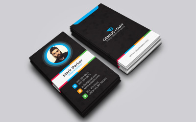 Unternehmensvisitenkartenvorlage 151