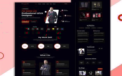 Lio Design - Kişisel Portföy HTML5 Şablonu