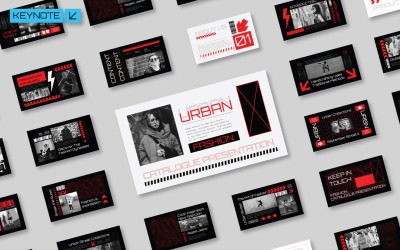 Presentation av Urban Fashion Catalogue Keynote
