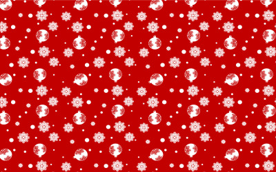 Absztrakt karácsonyi minta Vector Design