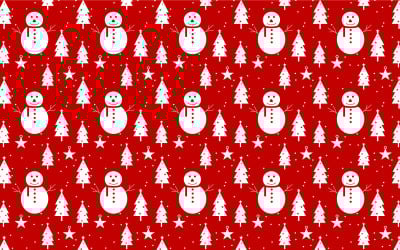 Christmas Seamless Pattern Vector Design
