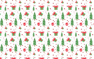 Eindeloze kerstpatroondecoratie