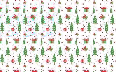 Endless Christmas Pattern Decoration