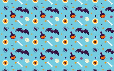 Halloween patroon decoratie vector ontwerp