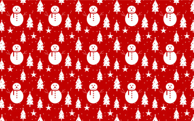 Jul sömlösa mönster vektordesign