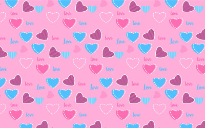Love Pattern Texture for Wallpapers