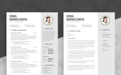 Resume Template with Photo