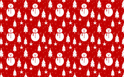 Weihnachten nahtlose Muster Vektor-Design