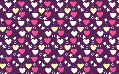 Zökkenőmentes absztrakt szerelem minta vektor