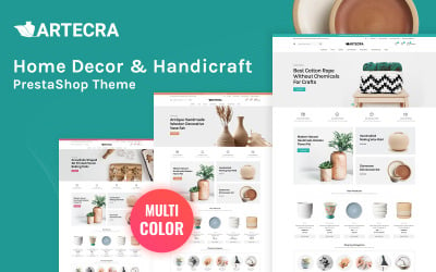 Artecra - Tema de Prestashop para decoración del hogar y artesanías