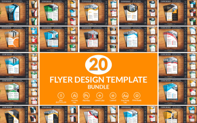 Pack de modèles de conception de flyers