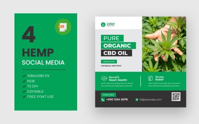 Hampa Social Media Post Bundle