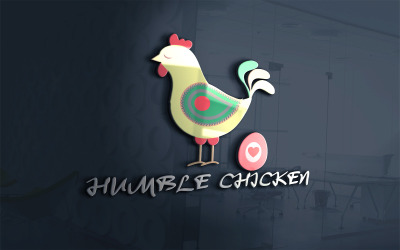 Humble Chicken Egg Logo Template For Chicken Business
